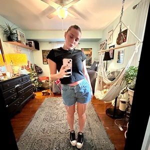 Vintage L.L. Bean denim shorts